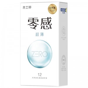 【避孕润滑】ZERO零感超薄3只装/12只装 杰士邦