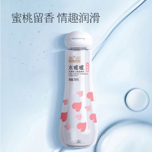 【避孕润滑】水蜜桃水啵啵润滑剂300ml 第6感