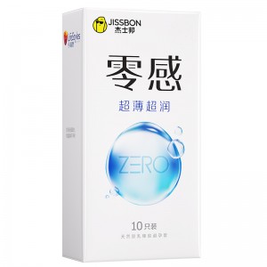 【避孕润滑】 ZERO零感·超薄超润 10片装 杰士邦