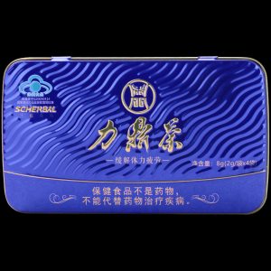 【护理保健】蓝盒力鼎茶 小盒装 三也真品
