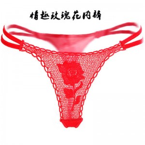 【情趣内衣】玫瑰花情趣T裤 佐卡莲/ZOCOA