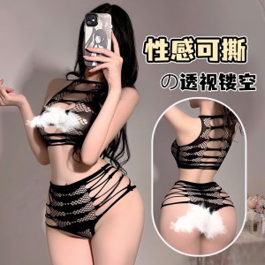 【情趣内衣】火辣激情分体包臀套装 ZOCOA/佐卡莲（新品）