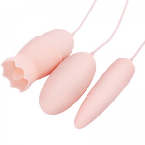【女用器具】嗨潮舌舔双震三跳蛋  虞姬