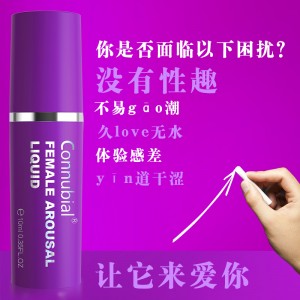 【喷剂助情】STIFF情趣唤醒液（钥匙-10ml）connubial/勃金