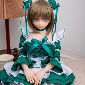 【男用器具】二次元TPE实体娃娃初音萌妹80cm 虞姬(一件代发)