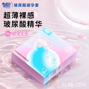 美团流量款【避孕润滑】玻尿酸超薄安全套1只装 虞姬