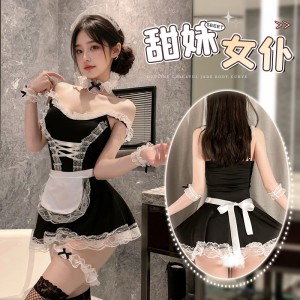 （待确认）【情趣内衣】俏皮可爱制服女仆套装 霏慕（新品预售）