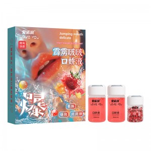 【避孕润滑】草莓味跳跳糖口娇润滑液 Cokelife/爱诺润