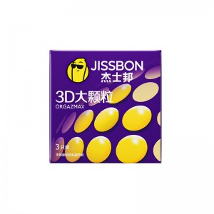 【避孕润滑】3D大颗粒安全套 杰士邦